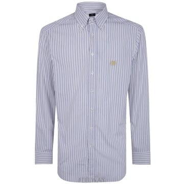 26FW 에트로 긴팔 셔츠 MRIB000499TR5B7S9885 S9885 WHITE BLUE STRIPES