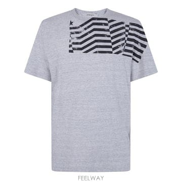 Golden Goose 26SS ��籸�� ���� Ƽ���� GUP01220 P002523 60255 60255 GREY MELANGE26SS ��籸�� ���� Ƽ���� GUP01220 P002523 60255 60255