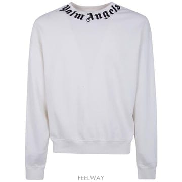 Palm Angels 26SS �ʾ����� ���� Ƽ���� PMBA08HS26FLE004 OFF WHITE BLACK26SS �ʾ����� ���� Ƽ���� PMBA08HS26FLE004 OFF WHITE B