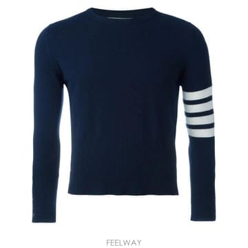 25FW 톰브라운 스웨터 MKAS01A 00011 415 NAVY