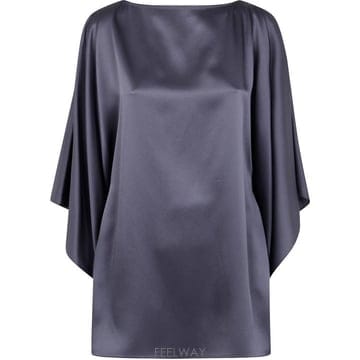 25SS 랑방 블라우스 RW TO0054 3421 P25 M3 STEEL