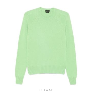 25FW 톰포드 스웨터 KCL064 YMK097 FG266 FLUORO GREEN