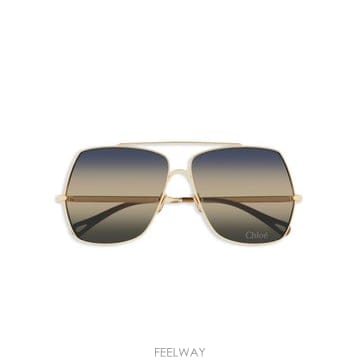 26SS 끌로에 선글라스 CH0278S 098 006 GOLD GRAD BLUE BEIGE BROWN