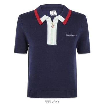 카사블랑카 폴로 티셔츠 네이비