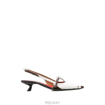 Marni 26FW ������ �� ������ PUMS015704 P9283 ZP216 LILY WHITE BROWN26FW ������ �� ������ PUMS015704 P9283 ZP216 LILY WHIT