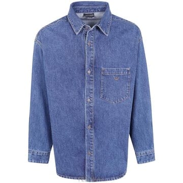 Armani 26FW �������� �Ƹ����� ���� ���� EM007105 AF17805 MB002 MEDIUM BLUE DENI26FW �������� �Ƹ����� ���� ���� EM007105 AF17805 MB00