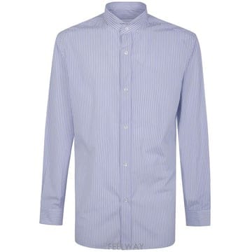 Maison Margiela 26FW ���������� ���� ���� S50DT0078 M35777 001F WHITE BLUE STRIPES26FW ���������� ���� ���� S50DT0078 M35777 001F WHITE 