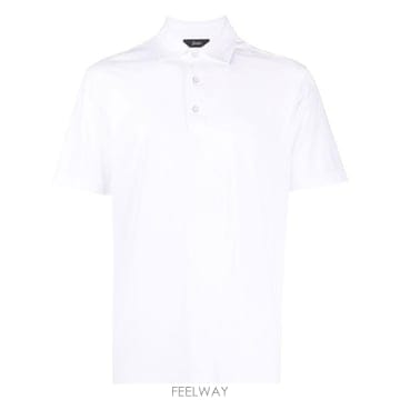 25SS 에르노 폴로 티셔츠 JPL00115U 52005 096 1000 WHITE