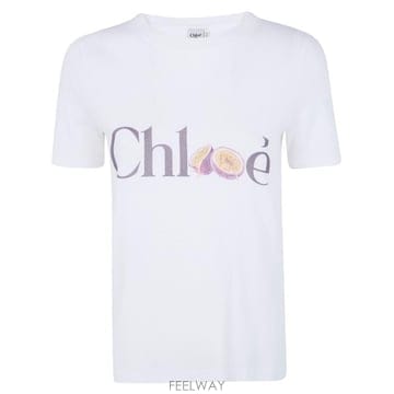 26SS 끌로에 반팔 티셔츠 CH26SJH08197 101 WHITE
