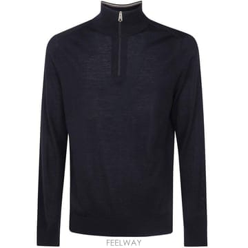 26FW 폴 스미스 집업 니트 M1R 971Z W03154 79 BLACK