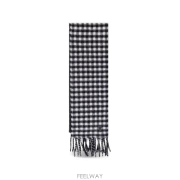 26FW 아미 머플러 스카프 USF699 AW0059 044 BLACK IVORY