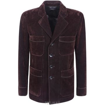 26FW 톰포드 수트 자켓 OJM032 FMC329 EEA BROWN MULTICOLOR
