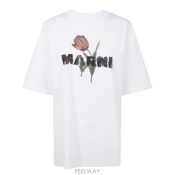 Marni 25FW ������ ���� Ƽ���� THJET49P18 USCY31 LOW01 LILY WHITE25FW ������ ���� Ƽ���� THJET49P18 USCY31 LOW01 LILY W