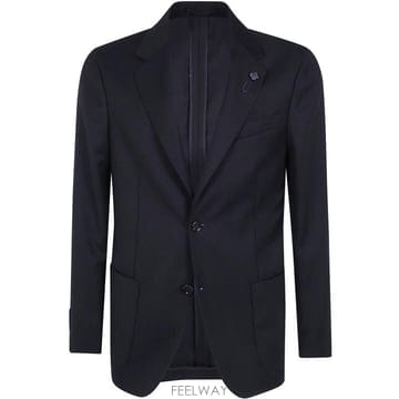 26FW 라르디니 수트 자켓 CN6202E CN65502 990 EXTRA DARK GREY