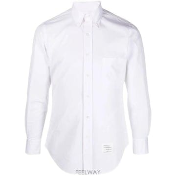 Thom Browne 25FW ����� �׷α׷� �÷�Ŷ �ָ��� ���ø� ���� MWL010E 03113 097 100 WHITE25FW ����� �׷α׷� �÷�Ŷ �ָ��� ���ø� ���� MWL01