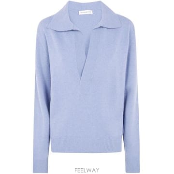 Victoria Beckham 26FW ���丮�� ���� ���� Ƽ���� 1326KJU007475A 9901 OCEAN MIST MELANGE26FW ���丮�� ���� ���� Ƽ���� 1326KJU007475A 9901 OCE