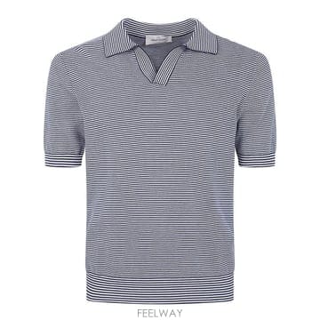 GRAN SASSO 26SS �׶��ν� ���� Ƽ���� 57191 18061 598 GREY BLACK STRIPES26SS �׶��ν� ���� Ƽ���� 57191 18061 598 GREY BLACK S
