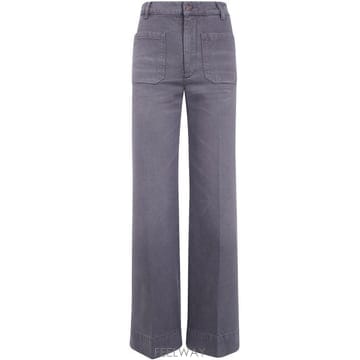 26FW 빅토리아 베컴 데님 팬츠 1426DJE007252RS 9985 FOSSIL GREY