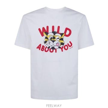 Kenzo 26SS ���� Wild Tiger Ƽ���� FG55TS2064SG26SS ���� Wild Tiger Ƽ���� FG55TS2064SG