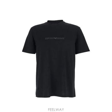 Armani 26SS �������� �Ƹ����� ���� Ƽ���� EM004583 AF13669 MC540 BLACK BRAND LOG26SS �������� �Ƹ����� ���� Ƽ���� EM004583 AF13669 MC