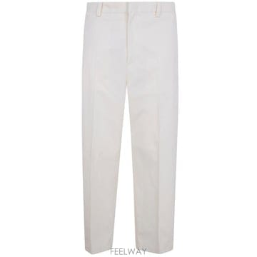 26SS 질샌더 스트레이트 팬츠 J22KA0336 J45322 105 CHALK