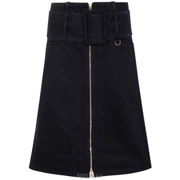 25FW 파투 미디 스커트 SK0940081 965G KHOL STONE
