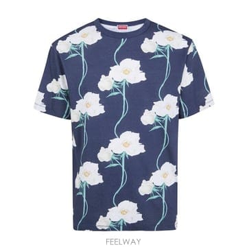 Kenzo 26SS ���� ���� Ƽ���� FG55TS2154SK 76 SINGLE JERSEY NAVY BLUE26SS ���� ���� Ƽ���� FG55TS2154SK 76 SINGLE JERSEY NA
