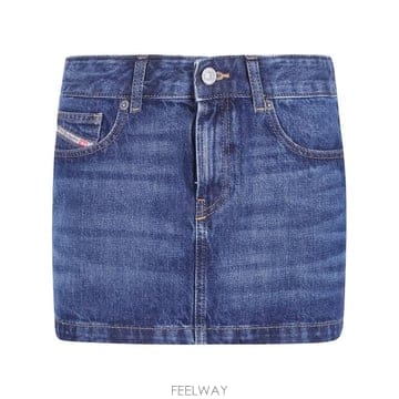 26FW 디젤 데님 스커트 A04935 09I27 01 DENIM
