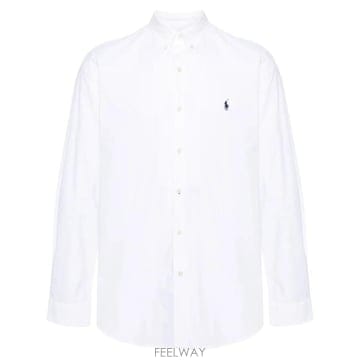 25FW 폴로 랄프로렌 긴팔 셔츠 710 928 254 002 WHITE