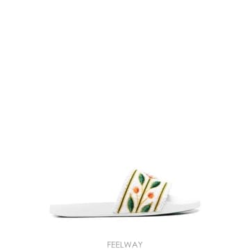 26FW 카사블랑카 뮬 슬리퍼 A PF26 FW 030 01 M WHITE