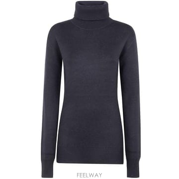 25FW 토템 터틀넥 254 WRT0614 YA0008 001 BLACK