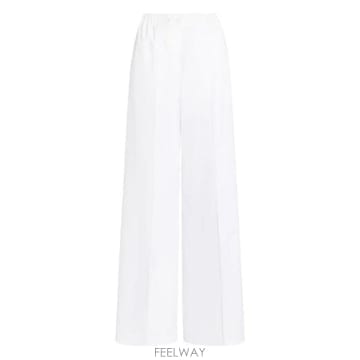 26SS 파투 스트레이트 팬츠 TR0630244 001W WHITE