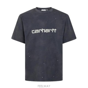 Carhartt 26FW Į��Ʈ WIP ���� Ƽ���� I036853 89EJ BLACK DESTROY WASH26FW Į��Ʈ WIP ���� Ƽ���� I036853 89EJ BLACK DESTROY