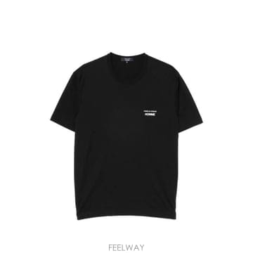 Comme des Garcons 26SS �ĵ������� ���� Ƽ���� HQ T101 BLACK26SS �ĵ������� ���� Ƽ���� HQ T101 BLACK