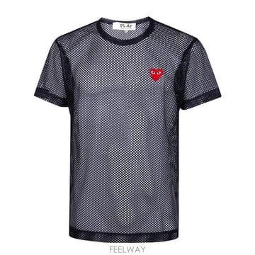 Comme des Garcons 26SS �ĵ������� ���� Ƽ���� AX T351 1 BLACK26SS �ĵ������� ���� Ƽ���� AX T351 1 BLACK