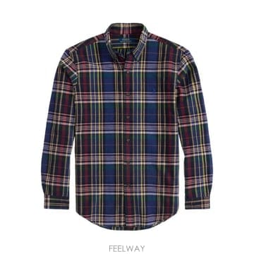 Ralph Lauren 25FW ���� �����η� ���� ���� 710 P00 524 001 NAVY WINE MULTI25FW ���� �����η� ���� ���� 710 P00 524 001 NAVY WINE
