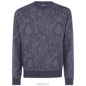 26FW 에트로 스웨터 MRKF0096AQ12XN0702 N0702 GREY