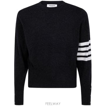 25FW 톰브라운 스웨터 MKAS01A 00011 022 DARK GREY