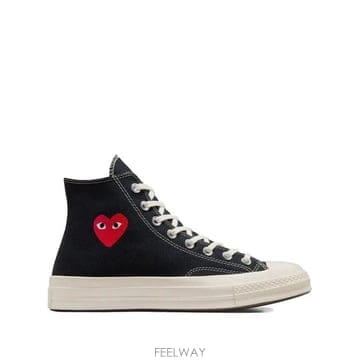 26SS 꼼데가르송 스니커즈 AZ K129 098 1 BLACK