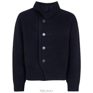 26FW 드리스 반 노튼 가디건 262 021221 4707 900 BLACK