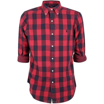 Ralph Lauren 25FW ���� �����η� ���� ���� 710 P00 517 001 RED BLACK25FW ���� �����η� ���� ���� 710 P00 517 001 RED BLACK