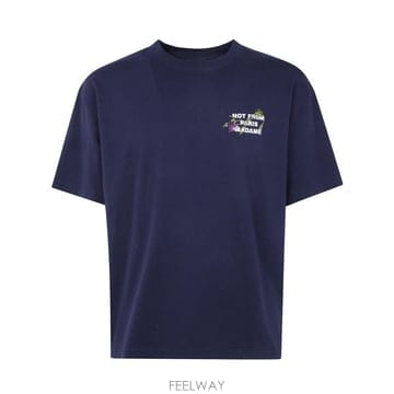 Drole de Monsieur 26FW ��ѵ幫�� ���� Ƽ���� L TS327 CO248 NAVY26FW ��ѵ幫�� ���� Ƽ���� L TS327 CO248 NAVY