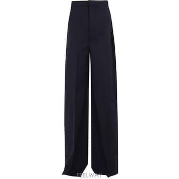 26FW 릭 오웬스 스트레이트 팬츠 RP02F5353 WST 09 BLACK