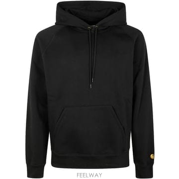 25SS 칼하트 WIP 체이스 후드 티셔츠 I033661 096 00FXX BLACK