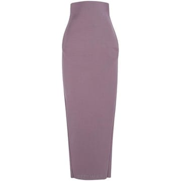 26FW 릭 오웬스 롱 스커트 RP02F5364 WST 86 GRAPE