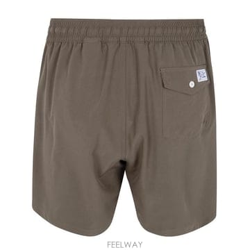 26SS 폴로 랄프로렌 포니 자수 스윔 쇼츠 710 957 782 510 CANOPY OLIVE