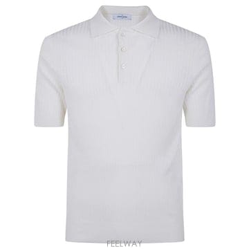 26SS 그랑싸쏘 폴로 티셔츠 57118 18641 001 WHIT