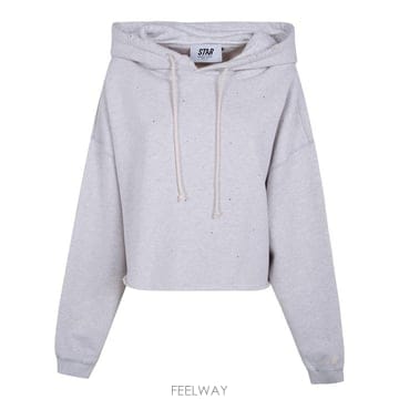 26SS 골든구스 후드 티셔츠 GWP02699 P002514 60665 60665 VINTAGE GRAY M