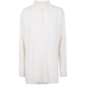 25FW 막스마라 BULL 불 캐시미어 가디건 2521346012600 004 WHITE