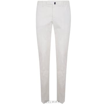 25SS 인코텍스 스트레이트 팬츠 1W0030 9098B 021 WHITE